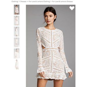 For Love & Lemons Emerie Cut Dress